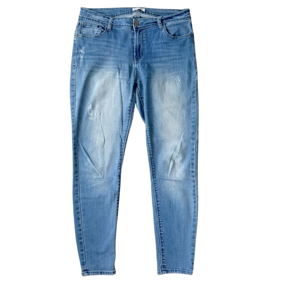 Kensie Effortless Ankle Mid Rise Women's Skinny Jeans